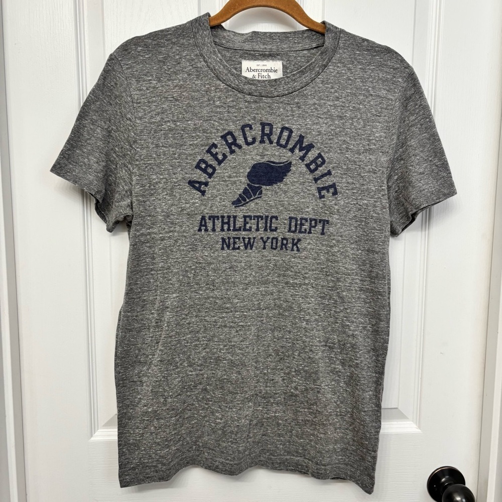 Gray Athletic Dept Graphic Tee | Abercrombie L - Picture 9 of 9